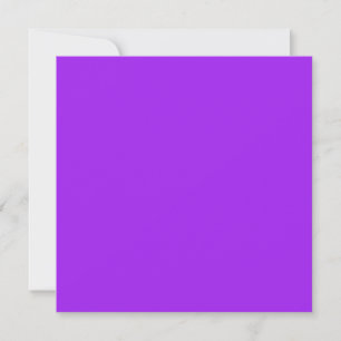 Solid Purple Square Note Card for Any Occasion