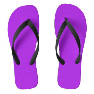 Solid Purple Thongs