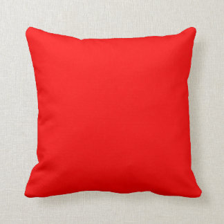 Solid Red Cushion