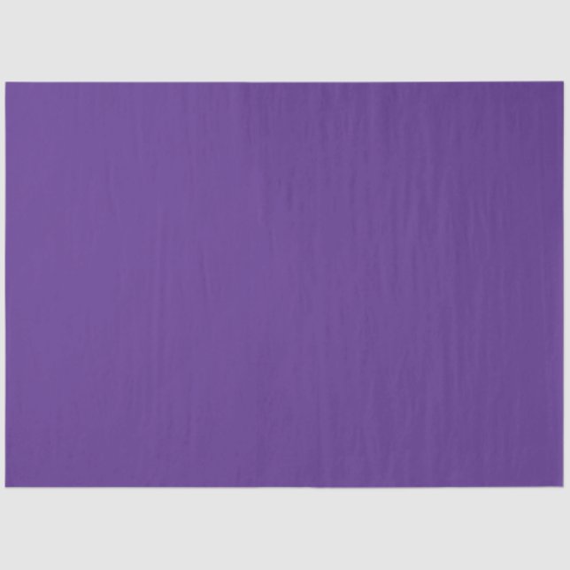 Solid rich purple violet tissue paper (Front)