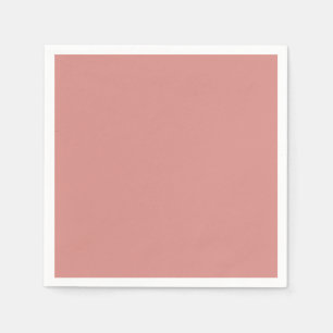 Solid Rose Gold Colour Modern Napkin