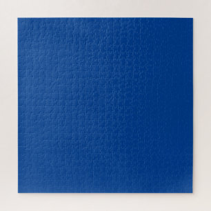 Solid Royal Blue Jigsaw Puzzle - DIFFICULT!