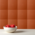 Solid rust brown ceramic tile<br><div class="desc">Solid rust brown design.</div>