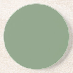 Solid Series---Grey-Green coaster
