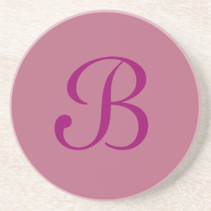 Solid Series---Pink coaster