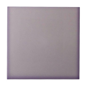 Solid Shaded Lilac Ceramic Wall TIle in Two Sizes