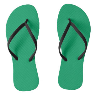 Solid Shamrock Green Thongs