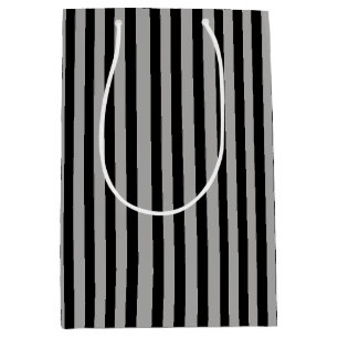 Solid Silver Medium Gift Bag