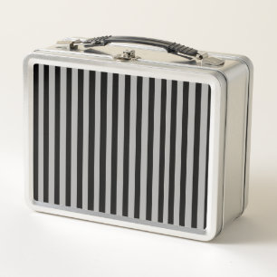 Solid Silver Metal Lunch Box