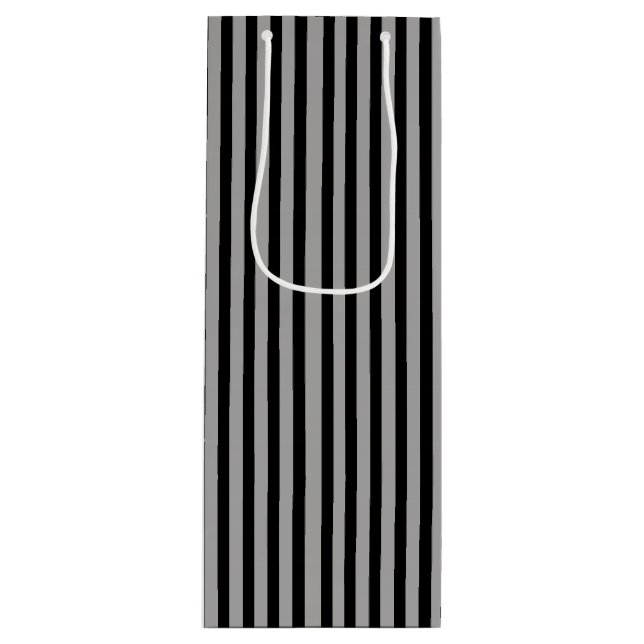 Solid Silver Wine Gift Bag (Front)