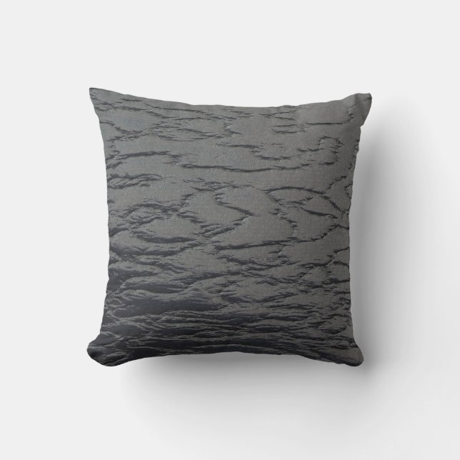 Solid Slate Grey Cushion (Front)