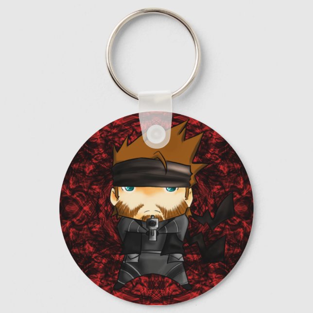 Solid snake 007 key ring (Front)