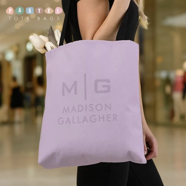 Solid Soft Light Pastel Lavender Purple Colour Tote Bag (Solid Soft Light Pastel Lavender Purple Color Tote Bag
)