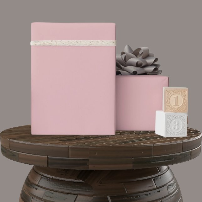 Solid Soft Light Pastel Rose Quartz Pink Colour Wrapping Paper (Solid Soft Light Pastel Rose Quartz Pink Color Wrapping Paper)