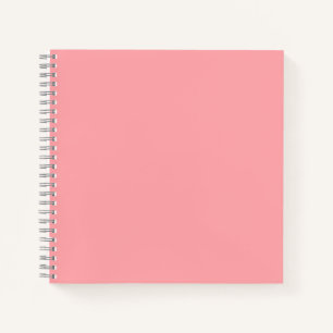 Solid soft pink notebook