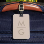 Solid Soft Sky Light Pastel Baby Blue Color Luggage Tag<br><div class="desc">Travel smarter and in style with this premium luggage tag, designed to keep your bags secure, identifiable, and elegant wherever you go. Made from durable, waterproof materials, it stands up to every journey — from quick weekend getaways to long international flights. This personalized luggage tag features a custom name and...</div>
