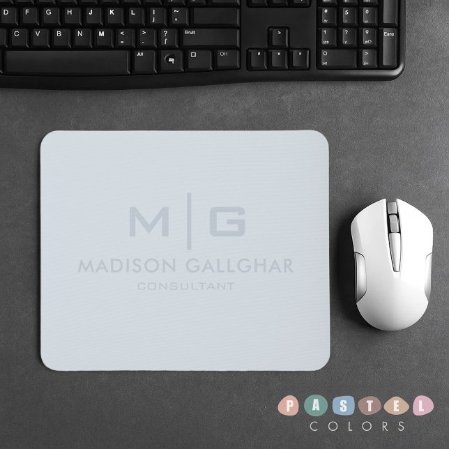 Solid Soft Sky Light Pastel Baby Blue Colour Mouse Pad (Solid Soft Sky Light Pastel Baby Blue Color Mouse Pad
)