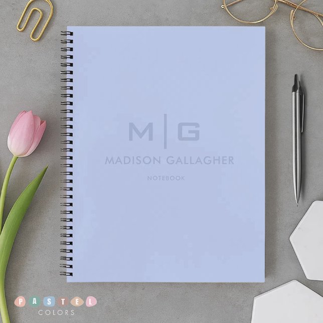 Solid Soft Sky Light Pastel Baby Blue Colour Notebook (Solid Soft Sky Light Pastel Baby Blue Color Notebook
)