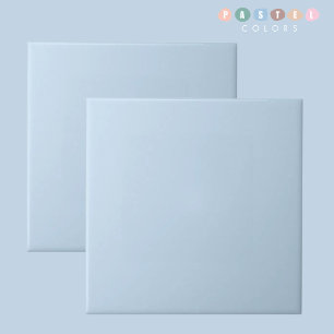 Solid Soft sky Light Pastel Baby Blue White Colour Ceramic Tile