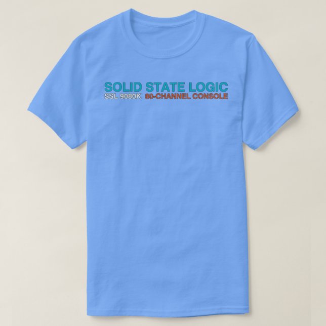 Solid state logic colourful T-Shirt (Design Front)
