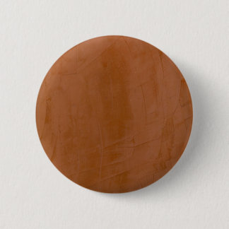 Solid Tangerine 6 Cm Round Badge