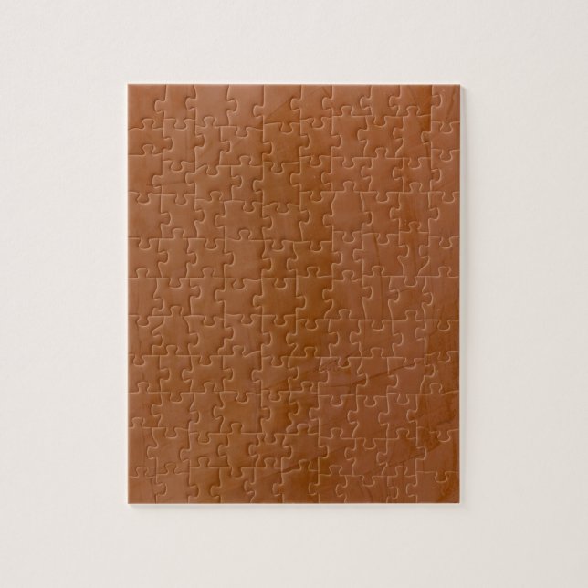 Solid Tangerine Jigsaw Puzzle (Vertical)