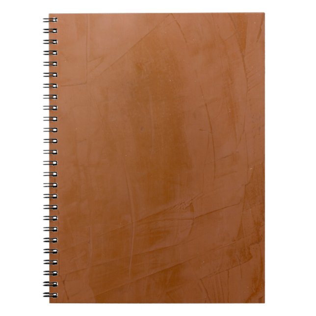 Solid Tangerine Notebook (Front)