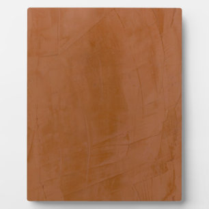 Solid Tangerine Plaque