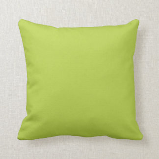 Solid Tender Shoots Green Pillow