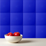 Solid ultramarine bright blue ceramic tile<br><div class="desc">Solid ultramarine bright blue design.</div>