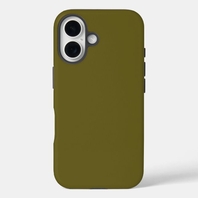 Solid Vintage Bronze Colour Case-Mate iPhone Case (Back)