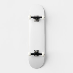 Solid White Skateboard