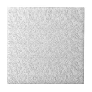Solid White Textured Ceramic Tile