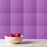 Solid wisteria violet purple ceramic tile<br><div class="desc">Solid color wisteria violet purple design.</div>