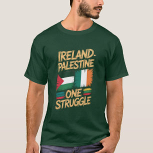 Solidarity Ireland Palestine Saint Patrick's Tee