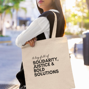 Solidarity Justice Activism Ethical  Tote Bag