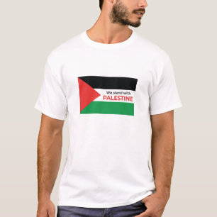 Solidarity Statement: Palestine Flag basic T-Shirt