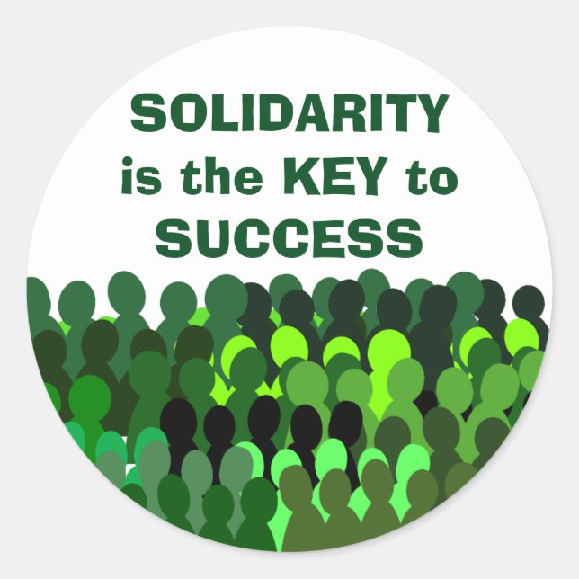 Solidarity sticker (Front)