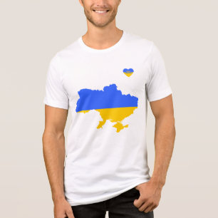 Solidarity T-shirt: Support Ukraine with Style Tri-Blend Shirt