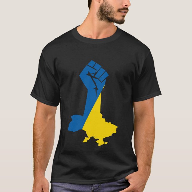 Solidarity Ukraine T-Shirt (Front)