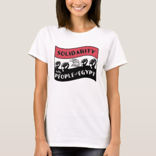 Solidarity with People of Egypt T-Shirt