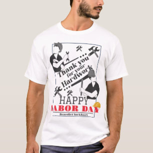 Solidarity Worker Unity Labour Day with USA flag T-Shirt