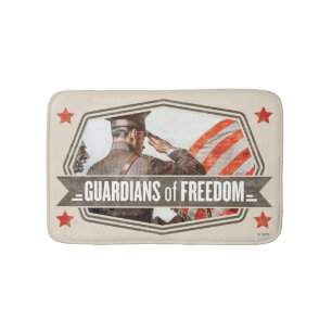Solider-Guardian of Freedom Bath Mat