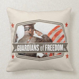 Solider-Guardian of Freedom Cushion