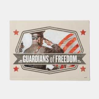 Solider-Guardian of Freedom Doormat