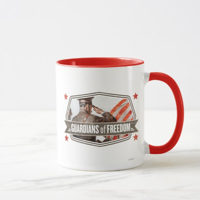 Solider-Guardian of Freedom Mug (Right)