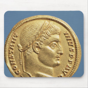 Solidus  of Constantine I Mouse Pad