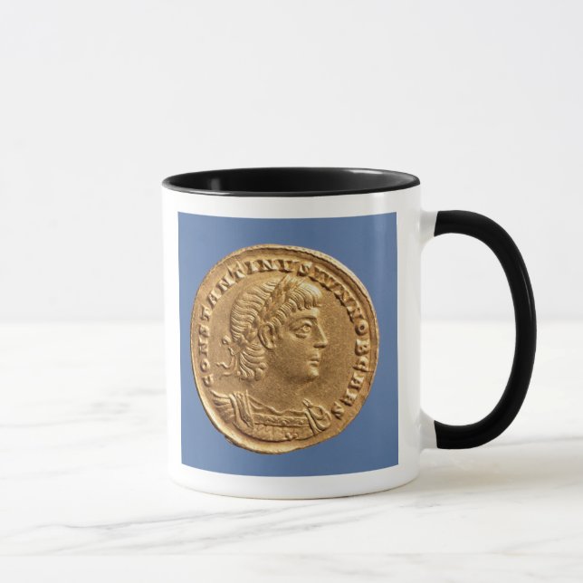 Solidus  of Constantine II Caesar cuirassed Mug (Right)