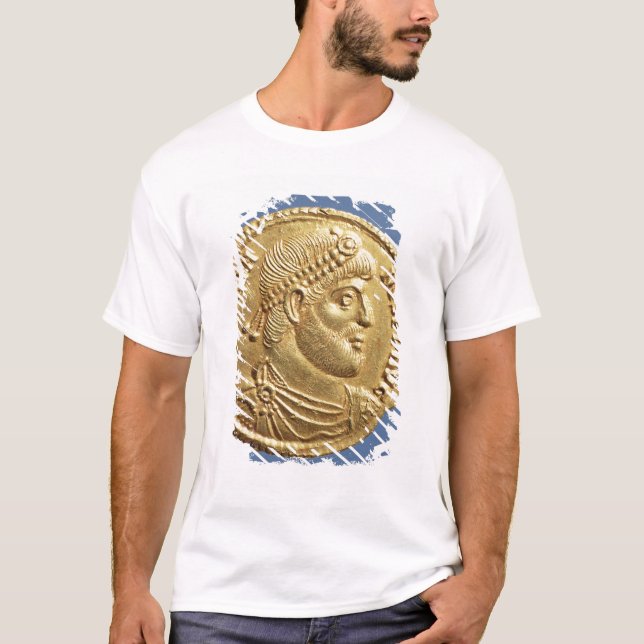 Solidus  of Julian the Apostate  draped T-Shirt (Front)