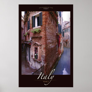 Soliloquy, Venice, Italy Poster
